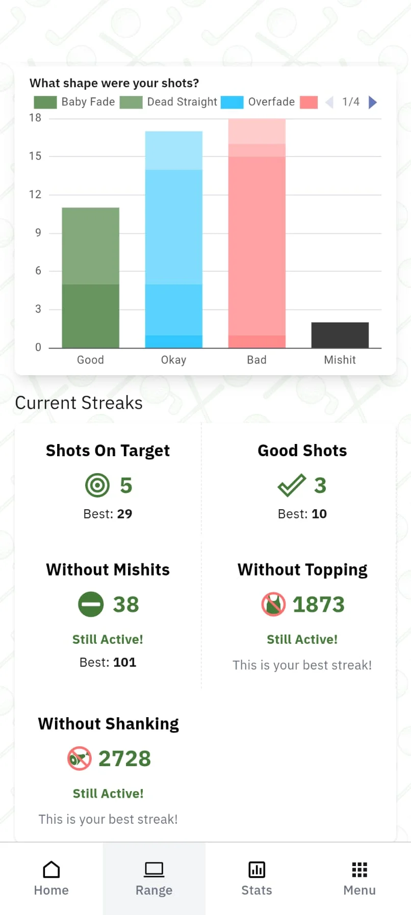 SwingSync mobile app